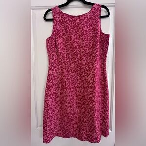 Ann Taylor Red and White Mini Dress